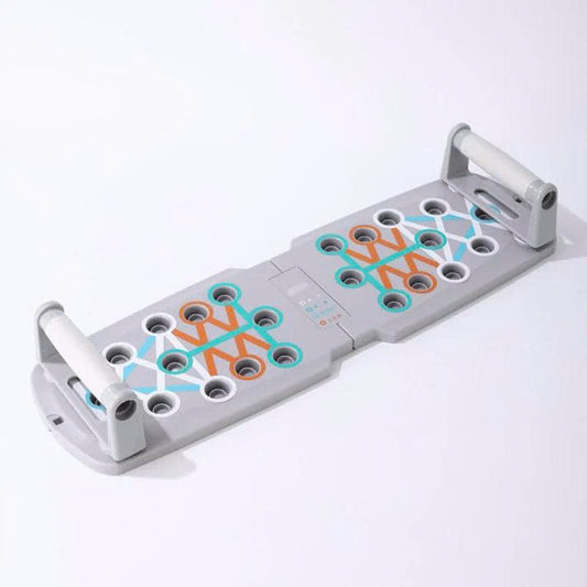 FitLoopLab Color-Coded Push-Up Board – Foldable Home Gym Trainer