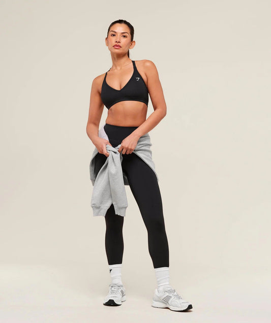 Cotton Racerback Sports Bra