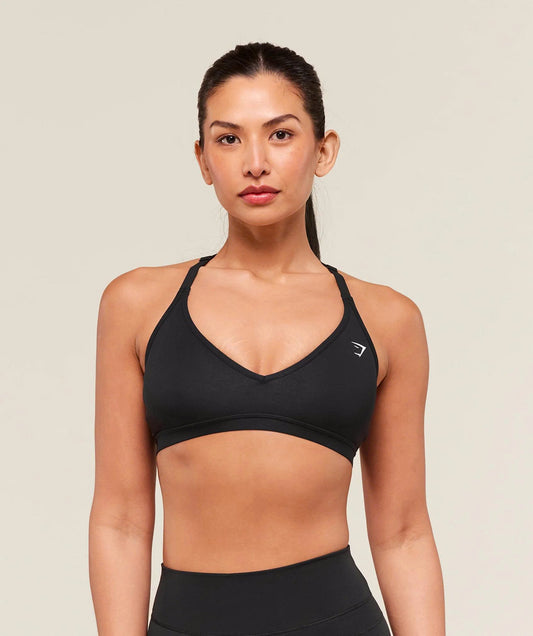 Cotton Racerback Sports Bra