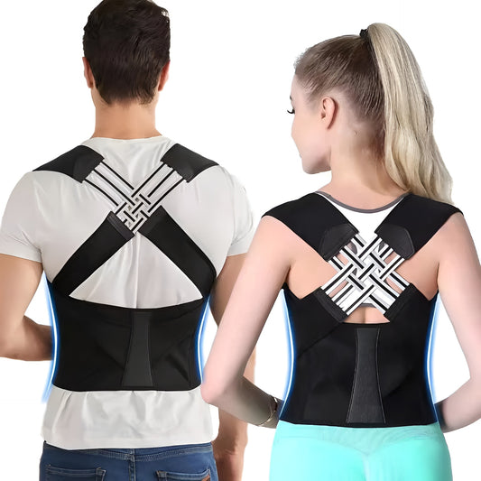 Unisex Adjustable Back Brace Posture Support