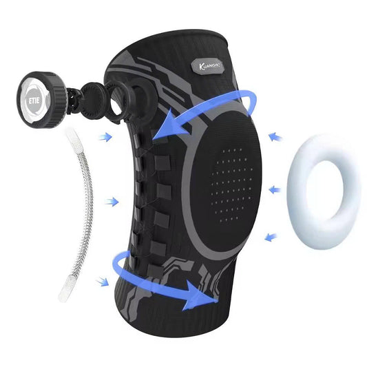 Smart Adjustable Knee Brace – Patella Gel Support & Side Stabilizers for Maximum Knee Protection